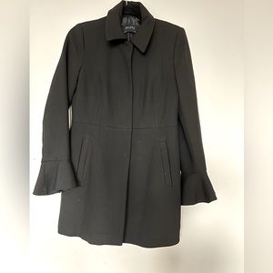 Black Zara jacket with flared sleeves